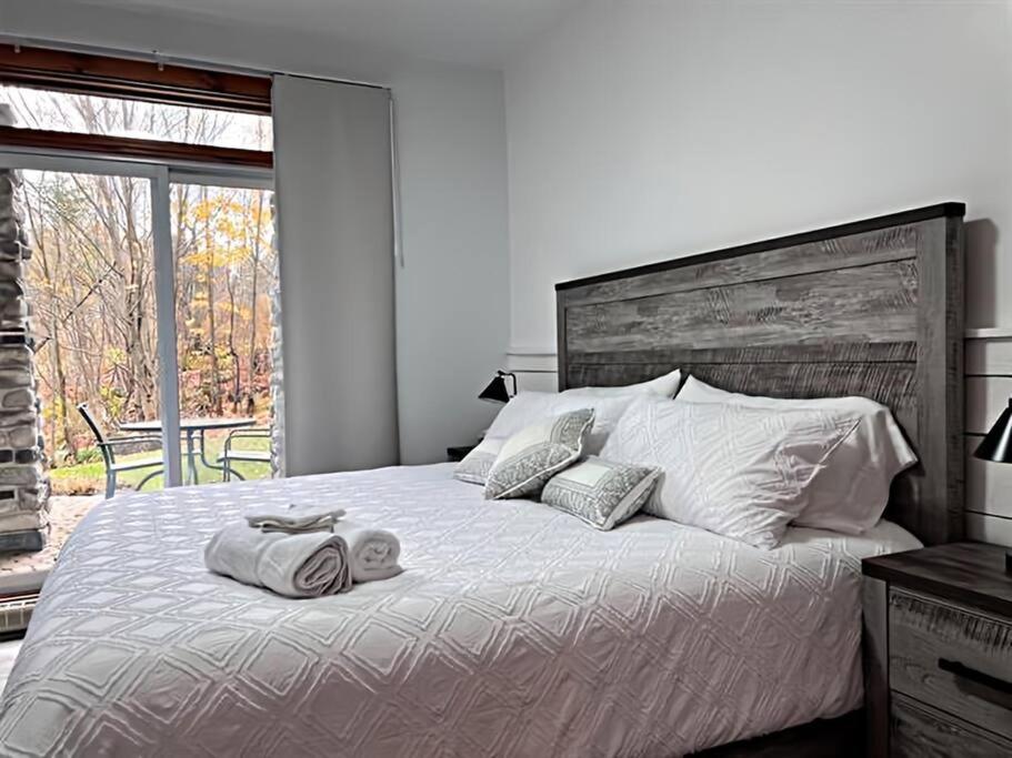 Tremblant Les Eaux 227-1 By Escapades Tremblant Διαμέρισμα Μοντ Τρεμπλάν Εξωτερικό φωτογραφία