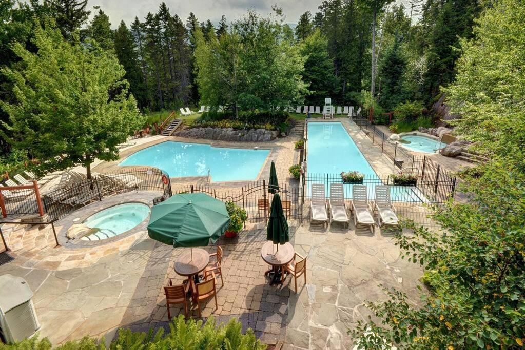 Tremblant Les Eaux 227-1 By Escapades Tremblant Διαμέρισμα Μοντ Τρεμπλάν Εξωτερικό φωτογραφία